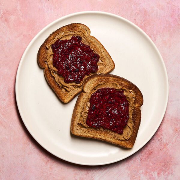 PB&J recipe with Chia Seed Jam