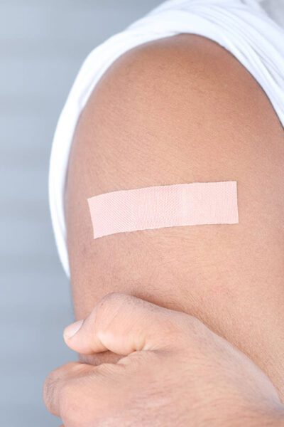 bandaid after testing for high A1c levels