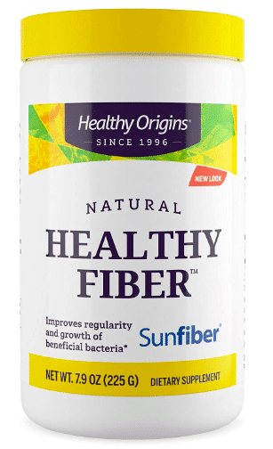 Healthy Origins Healthy Fiber - Clear Mixing (Sunfiber), 225 g - Gut Health Supplements for Women & Men - Fiber Powder Dietary Supplement - Gluten-Free Supplement