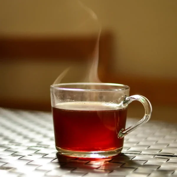 hot tea in the morning - small habits to support your health