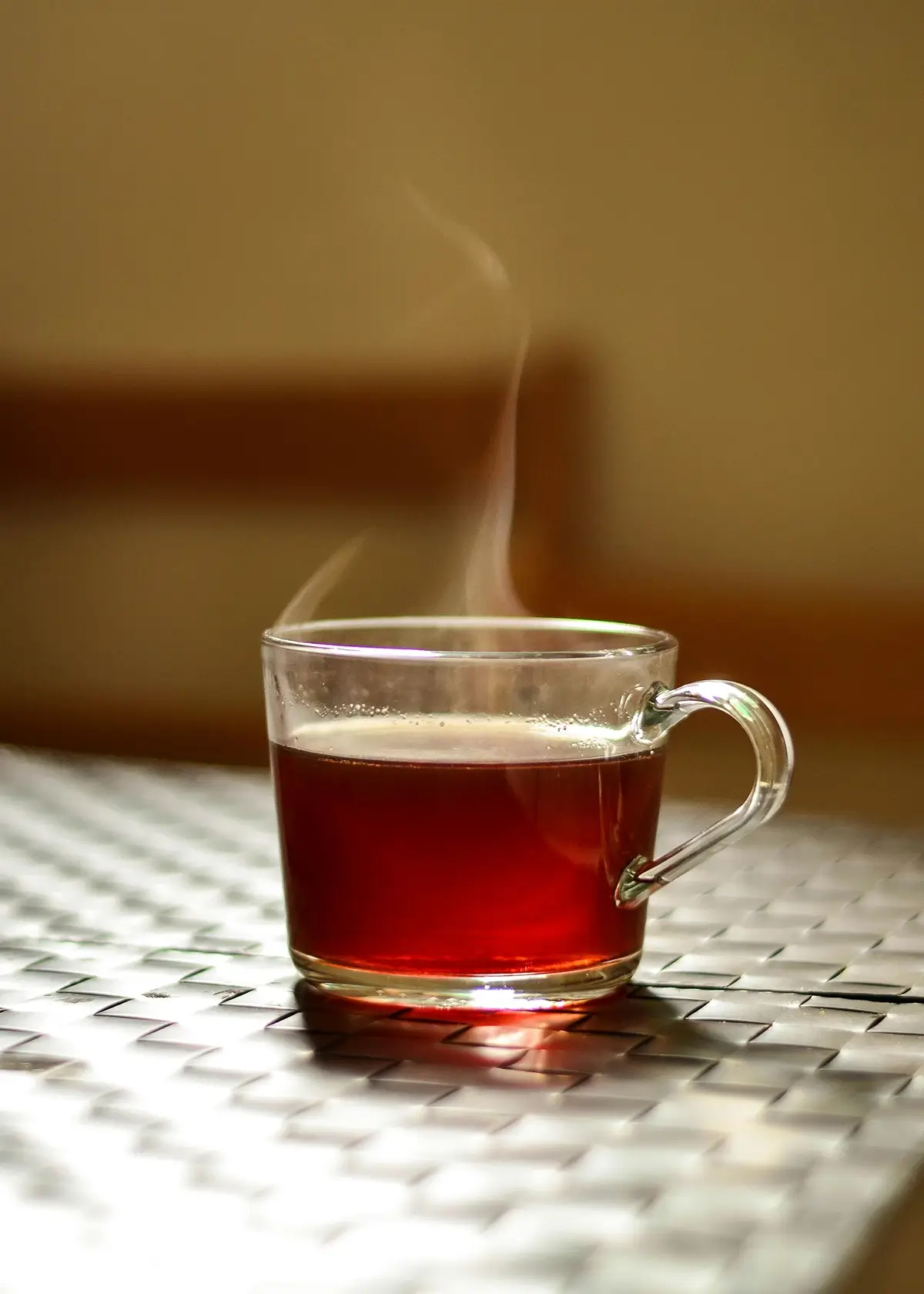 hot tea in the morning - small habits to support your health